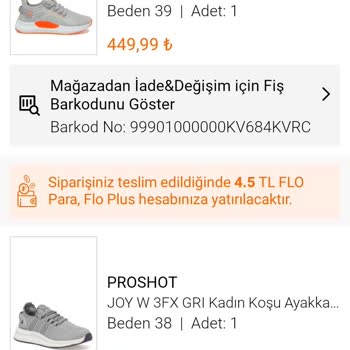FLO Ayakkabı FLO Ürünü Teslim Etmiyor