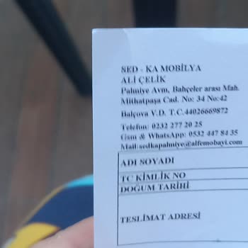 Alfemo 6 Adet Sandalye Teslimatı