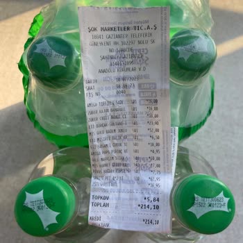 Şok Market Kasa Arkası Eski Tarihli Ürün Satması!