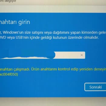 Sağlam Lisans Windows 11 KEY