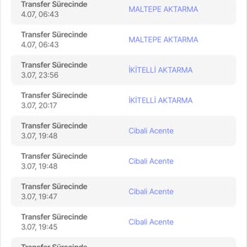 Sürat Kargo Yamanevler Şubesi Dağıtmama Sorunu