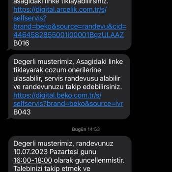 Beko 674581 Eı Dolabım Soğutmuyor Beko Malına Sahip Çıkmıyor