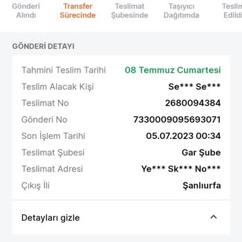 Trendyol Express Ürünümü Göndermiyor
