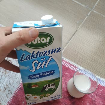 Sütaş Laktozsuz Sütun Rengi Pembe