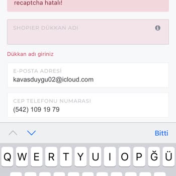Shopier Dükkan İsmi Kabul Etmiyor