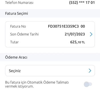 Vodafone Yüksek Fatura Gelmesi
