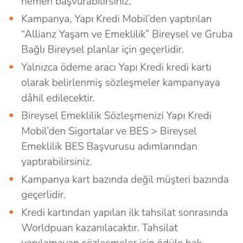 Yapı Kredi Bankası Worldpuan Yüklemesi Yapmıyor