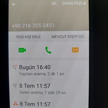 D-Smart 0216 205 0451 Tarafından Arandım