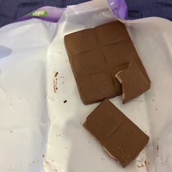 Milka Çikolatanın İçerisinden Böcek Çıktı
