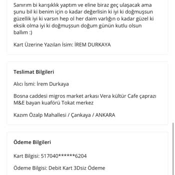 Sipariş Ettiğim Şehir Çiçek Sepeti Tarafından Değiştiriliyor