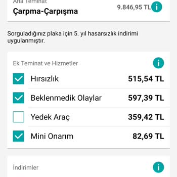 Garanti BBVA Kasko Fazla Ücret Çekimi