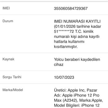 BTK (Bilgi Teknolojileri ve İletişim Kurumu) Telefonum Servis Dışı Görünüyor