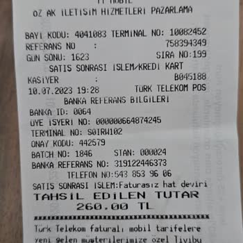 Türk Telekom Hat Devir İşlem Ücreti