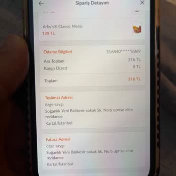 Trendyol Yemek Siparişim Adresime Gelmedi Ve İptal Edildi