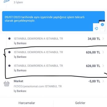 Burger King Te İki Defa Ödeme Alındı