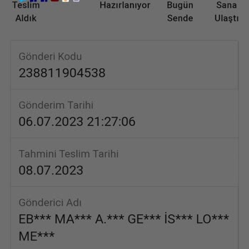 ebebek Teslimat Günü Gecikmesi!