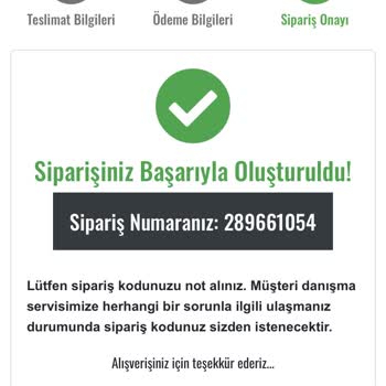 Çilek Butik Farklı Ürün Yanlış Beden