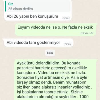 Sinpaş Nakliye Nakliye Hizmeti Sıkıntısı