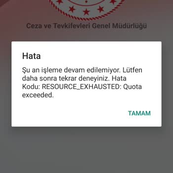 Adalet Bakanlığı E Görüş Sistem Hata Veriyor