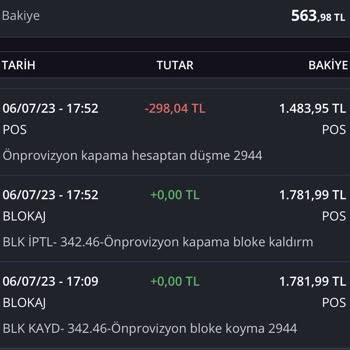 İş Bankası Önprovizyon Adı Altında Hesabımdan Para Çekti