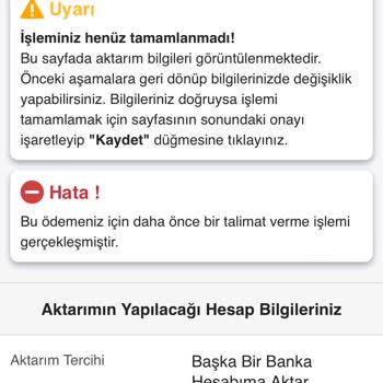 PTT Bank PTT Kurum Ödemesi