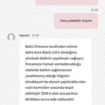 Romabet 4900 TL Kazandım Paramı Vermedi
