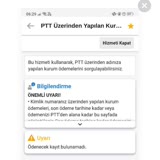 PTT Bank PTT Ödenecek Kayıt Bulunamadı Diyor