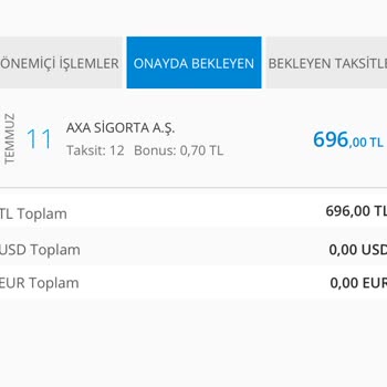 Axa Sigorta Habersiz Para Çekiyor