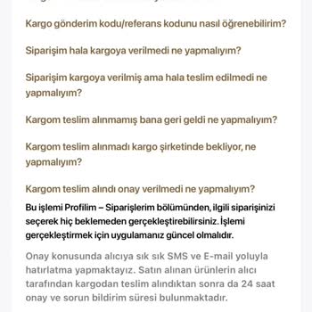 Gardrops Satış Sonrası Onay Verilemiyor