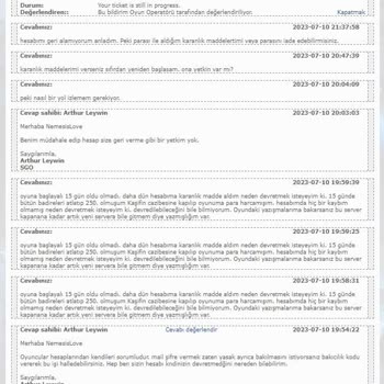 Gameforge.com Hesabıma El Koyuldu