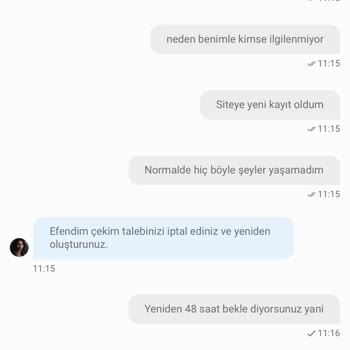 1win 4 Gündür Paramı Yatırmıyor