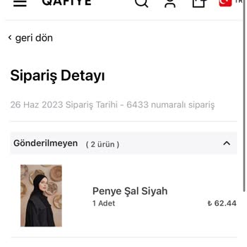Qafiye Prive Ürün İptal Edilmiş Ama Para İadesi Yapılmıyor
