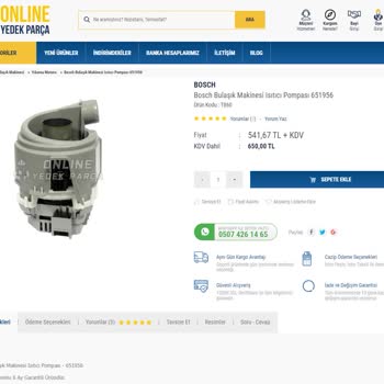 Online-yedekparca.com Sitesinin Yanıltıcı Garanti Kapsamı Hizmeti