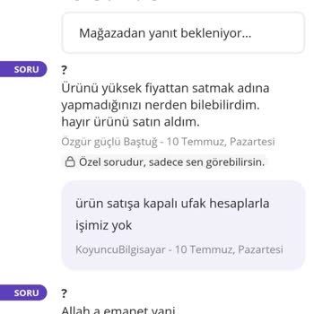 N11 İnternet Alışveriş Sitesinin Mağduriyet Yaratması