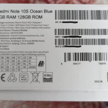 Hepsiburada - IMEI Hatalı Telefon