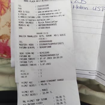 Aras Kargo'nun Kargo Teslimi Sorunu
