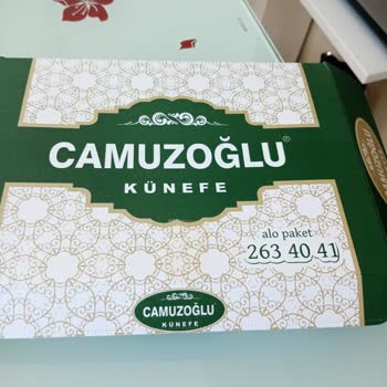 Camuzoğulları Bayat Künefe, Baklava Satıyor