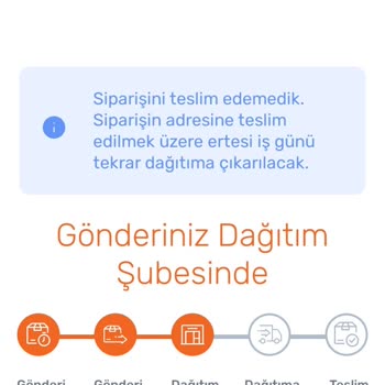 Sürat Kargo Kargomu Teslim Edilemedi