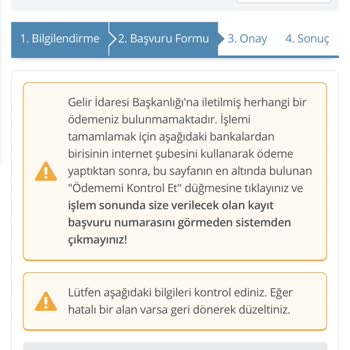 E-Devlet (Turkiye.gov.tr) IMEI Kaydı Sorunu Ödeme Yapılmasına Rağmen Kayıt Düşmedi