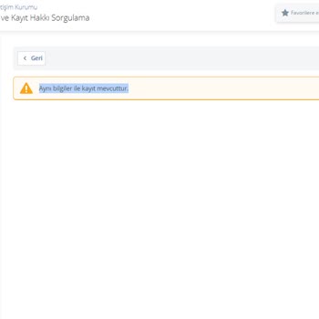BTK Numara Eşleştirme Sorunu
