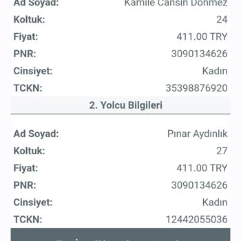 Kamil Koç Firmasının Yetersiz Hizmeti