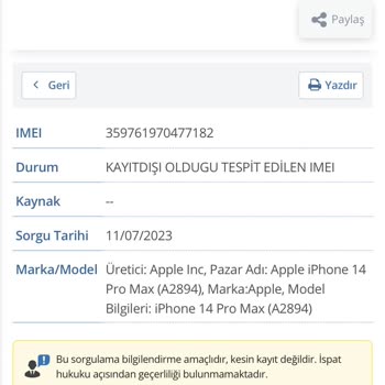 BTK (Bilgi Teknolojileri ve İletişim Kurumu) Telefon Kayıt Dışı