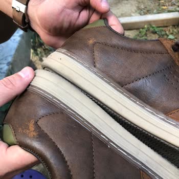 Olka Spor Malz. / Skechers Erkek Ayakkabı 1 Günde Soyulmaya Başladı