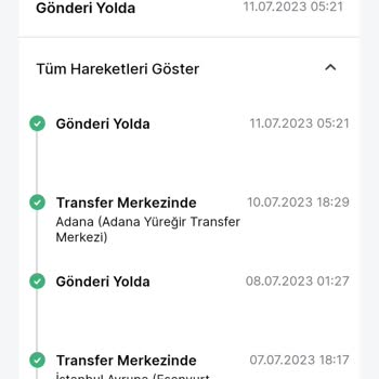 Trendyol Express Ürünü Adana'ya Kadar Götürdü