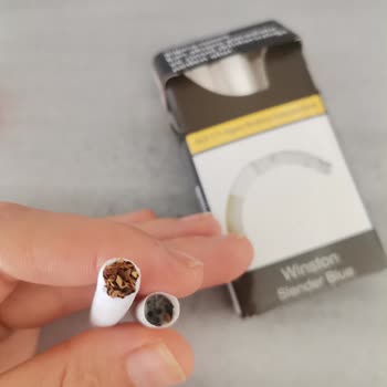 Winston Slender Blue Sigara Filtresi Yenı Pakette Hatalı Çıktı