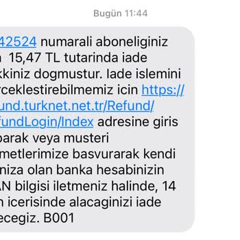 TurkNet İade Soyadı Değişikliği