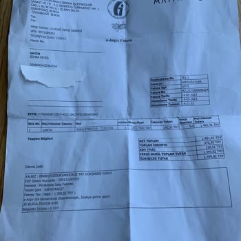 Matmazel Çanta'dan Alınan Ürün