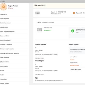Koçtaş - 1 Aydır Beklenen Sipariş - İptal Edilemiyor