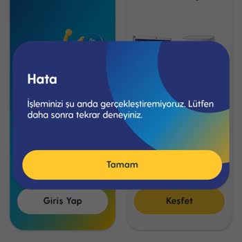 Turkcell Uygulamasına Giriş Sorunu, Mesaj Geliyor Ama Giriş Yapmıyor