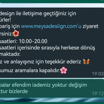 Meysadesign İade Kabul Etmemesi
